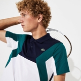 Lacoste Polo Tennis Ultra-Lightweight Cotton Blue Green