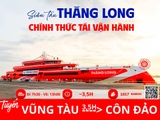 VÉ TÀU CAO TỐC VŨNG TÀU - CÔN ĐẢO