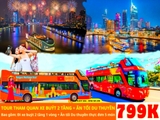 Tour Xe buýt 2 tầng + Ăn tối Du thuyền Sài Gòn