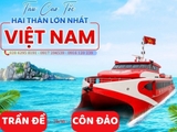 VÉ TÀU TRẦN ĐỀ (SÓC TRĂNG) - CÔN ĐẢO