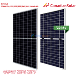 Tấm Pin Mono Canadian 550W (BiHiKu6 CS6W-550MB-AG)