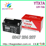 Ắc quy YUASA 12V - 7Ah (YTX7A)