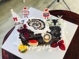 bánh kem khúc cây giáng sinh size 20cm