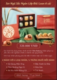 Set Ngũ Sắc Ngàn Lớp Đài Loan 6 cái