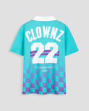 clownz-checker-board-soccer-short-sleeve-shirt