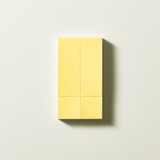 Two Forked Sticky Note - 3340 - Yellow