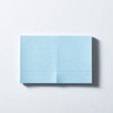 Two Forked Sticky Note - 3380 - Light Blue