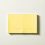 Two Forked Sticky Note - 3380 - Yellow