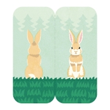 Two Forked Sticky Note - 3560-003 - Rabbit