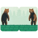 Two Forked Sticky Note - 3580-003 - Bear