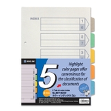 Paper Index Divider - 907-4GSV