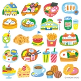 POP UP sticker - POP004 - Food