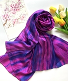 Khăn tơ tằm loang TLVN-004