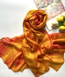 Khăn tơ tằm loang TLVN-005