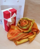 Khăn tơ tằm loang TLVN-012