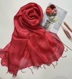 Khăn lụa tơ tằm trơn TTVN-027