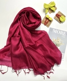 Khăn lụa tơ tằm trơn TTVN-029