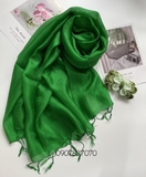 Khăn lụa tơ tằm trơn TTVN-005