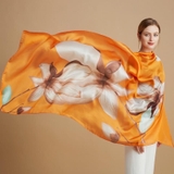 Khăn lụa hoa LH-012