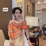 Khăn lụa hoa LH-015