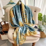 Khăn lụa hoa LH-019