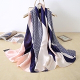 Khăn lụa hoa LH-024