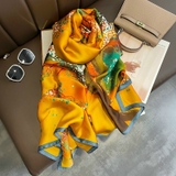 Khăn lụa hoa LH-033