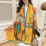 Khăn lụa hoa LH-033