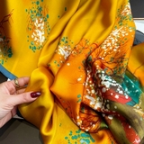 Khăn lụa hoa LH-033