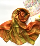 Khăn tơ tằm loang TLVN-012