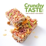 Combo 250gr Bánh Ăn Vặt Biscotti Nguyên Cám Không Đường Tinh Luyện + 200gr Thanh Ngũ Cốc Gạo Lứt Ăn Kiêng