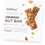 Thanh Hạt Muối Hồng Dinh Dưỡng 114Kcal - Crunchy Nut Nutrition Bar Hebekery