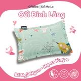 Gối Đinh Lăng Cao Cấp Cho Bé Sơ Sinh Ngủ Ngon Demee Xanh Vũ Trụ Size S 25x35cm