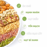 Combo 250gr Bánh Ăn Vặt Biscotti Nguyên Cám Không Đường Tinh Luyện + 200gr Thanh Ngũ Cốc Gạo Lứt Ăn Kiêng
