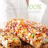 Combo 250gr Bánh Ăn Vặt Biscotti Nguyên Cám Không Đường Tinh Luyện + 200gr Thanh Ngũ Cốc Gạo Lứt Ăn Kiêng