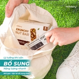 Thanh Năng Lượng Siêu Hạt Dark Choco Hebekery hộp 150gr 6 Thanh