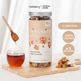 Granola Low Calories Siêu Giòn 5 Vị Hebekery - Ngũ Cốc Ăn Kiêng, Ăn Vặt Healthy Dinh Dưỡng Cho Mẹ Bầu