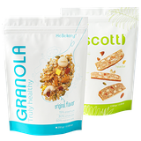 Combo 250g Biscotti Trái Cây + 250g Granola Ăn Kiêng Không Đường