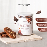 Hũ 150gr Biscotti Ăn Kiêng Nguyên Cám Low Calories 4 Vị Hebekery - Bánh Ngũ Cốc Nướng Dinh Dưỡng Ăn Kiêng Lành Mạnh
