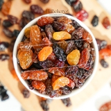 Nho Sấy Nhập Khẩu Chi Lê Mixed 3 Màu Không Hạt Hebekery