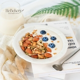 [MỚI] Combo 250g Granola Truly Healthy MATCHA + 250g Biscotti 3 Vị Ăn Kiêng Không Đường Hebekery