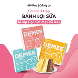 Bánh Hỗ Trợ Lợi Sữa Tự Nhiên Dinh Dưỡng Tiện Lợi Cho Mẹ Bầu & Sau Sinh Demee by Hebekery - Tốt Cho Sức Khỏe Mẹ Bé 160g