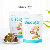 Bánh BISCOTTI Ăn Kiêng Nguyên Cám 5 VỊ HEBEKERY - Bánh Ngũ Cốc Nướng Ăn Kiêng Không Đường Tinh Luyện