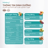 Thông tin dinh dưỡng của Granola Low calories