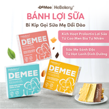 Combo 3 Hộp Bánh Hỗ Trợ Lợi Sữa Tự Nhiên Dinh Dưỡng Tiện Lợi Cho Mẹ Bầu & Sau Sinh Demee