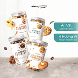 Cookies Hạnh Nhân Nguyên Cám - Bánh Cookies Ăn Vặt Chuẩn Healthy HeBekery by HeBe