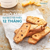 [COMBO 4 HŨ] Biscotti Nguyên Cám Low Calories 4 Vị Hebekery - Bánh Ngũ Cốc Nướng Dinh Dưỡng Ít Calo Ăn Kiêng Lành Mạnh