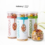 Combo 3 Hũ 500gr Granola Siêu Hạt Dinh Dưỡng 3 Vị x Ngũ Cốc Dinh Dưỡng HEBEKERY by HEBE