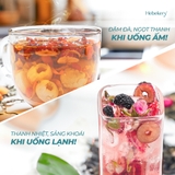 Trà gạo lứt đậu đen Hebekery thanh nhiệt, lợi sữa, giúp mẹ bỉm về dáng sau sinh
