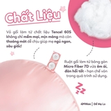 Màu Xanh - Gối Bầu Khuyết Đa Năng Tencel 60s Cao Cấp Demee Dành Cho Mẹ Bầu